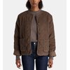 Veste velours marron femme