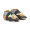 Chaussons bébé cuir
