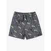 Printed black / green