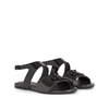 Sandalen mit kleinem absatz