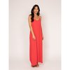 Robe longue bordeaux