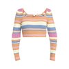 Marron Camel Swithbackstripe Sweaters