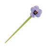 Violet Avec Tige Vert Nacré