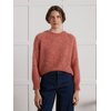 Pull mohair rose poudré