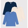 Blue + Beige Marl