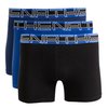 Blue + Navy Blue + Black