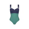 Bicolore Vert/Marine