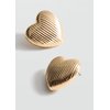 Boucle d'oreille coeur or