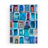 Imprimé Porte Bleue