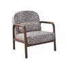 Fauteuil scandinave motif