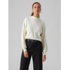 Pull blanc manche bouffante