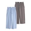 Rayures Bleues/Marron