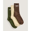 Verde + beige + marrone