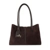 Dark Brown-Suede
