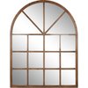 Miroir fenêtre bois