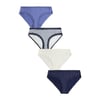 Bleu Marine Rayé