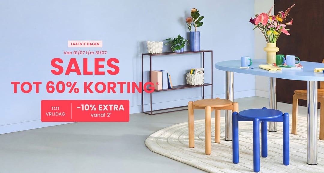 LAATSTE DAGEN SALES : Tot -60%*| 10% EXTRA vanaf 2 artikelen*