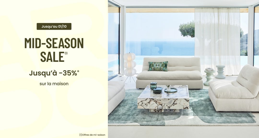 Mid-Season Sale : Jusqu'à -35%*