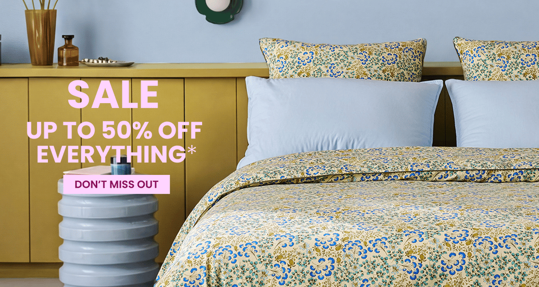 Up to 50% off everything