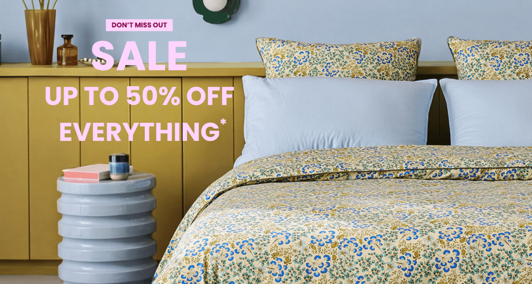 Up to 50% off everything