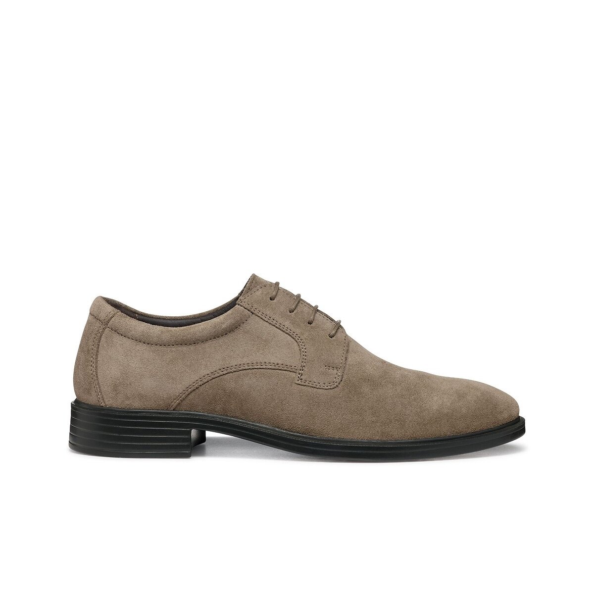 Geox Men's Taupe Suede Leather Brogues, Gladwin Size 44 (9.5)
