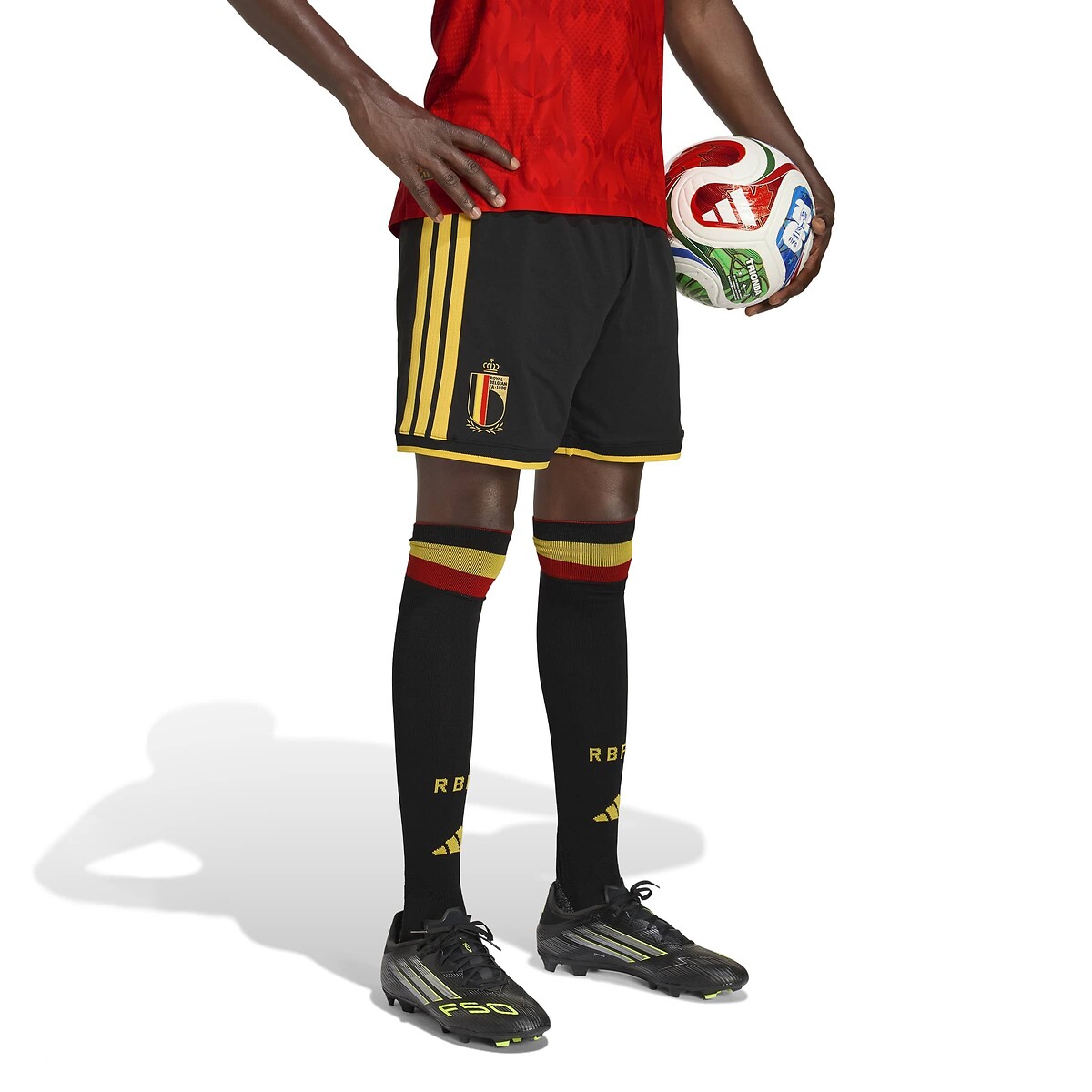 Adidas Performance Belgium 2026 Authentic Home Shorts Men's Black Extra Large