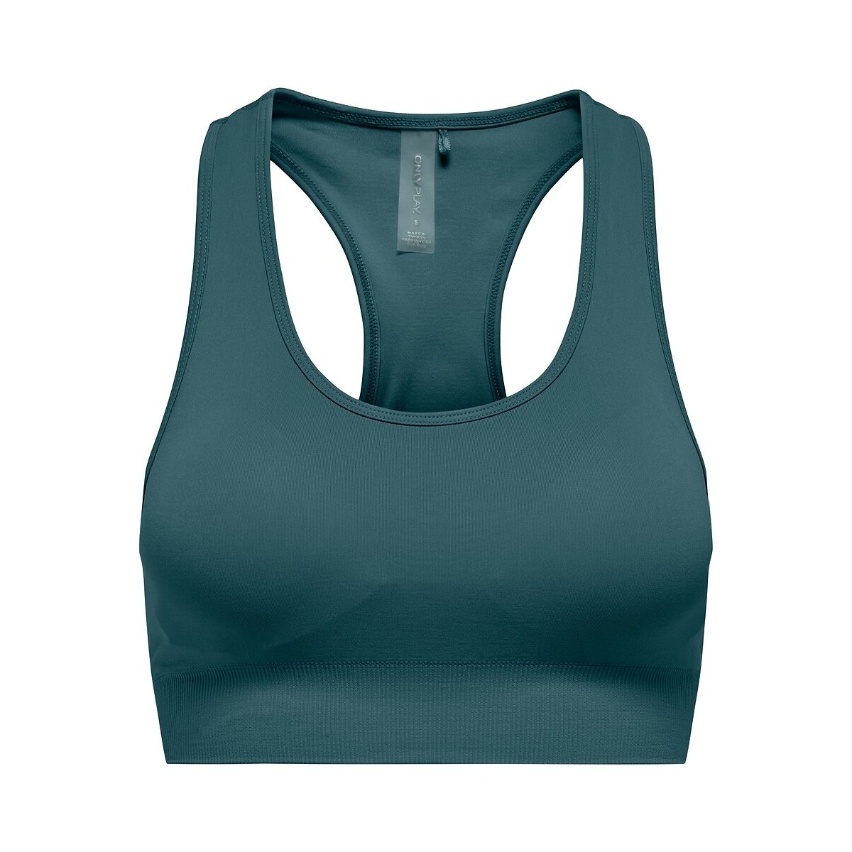Only Play Sujetador top deportivo. Talla S. Color Azul