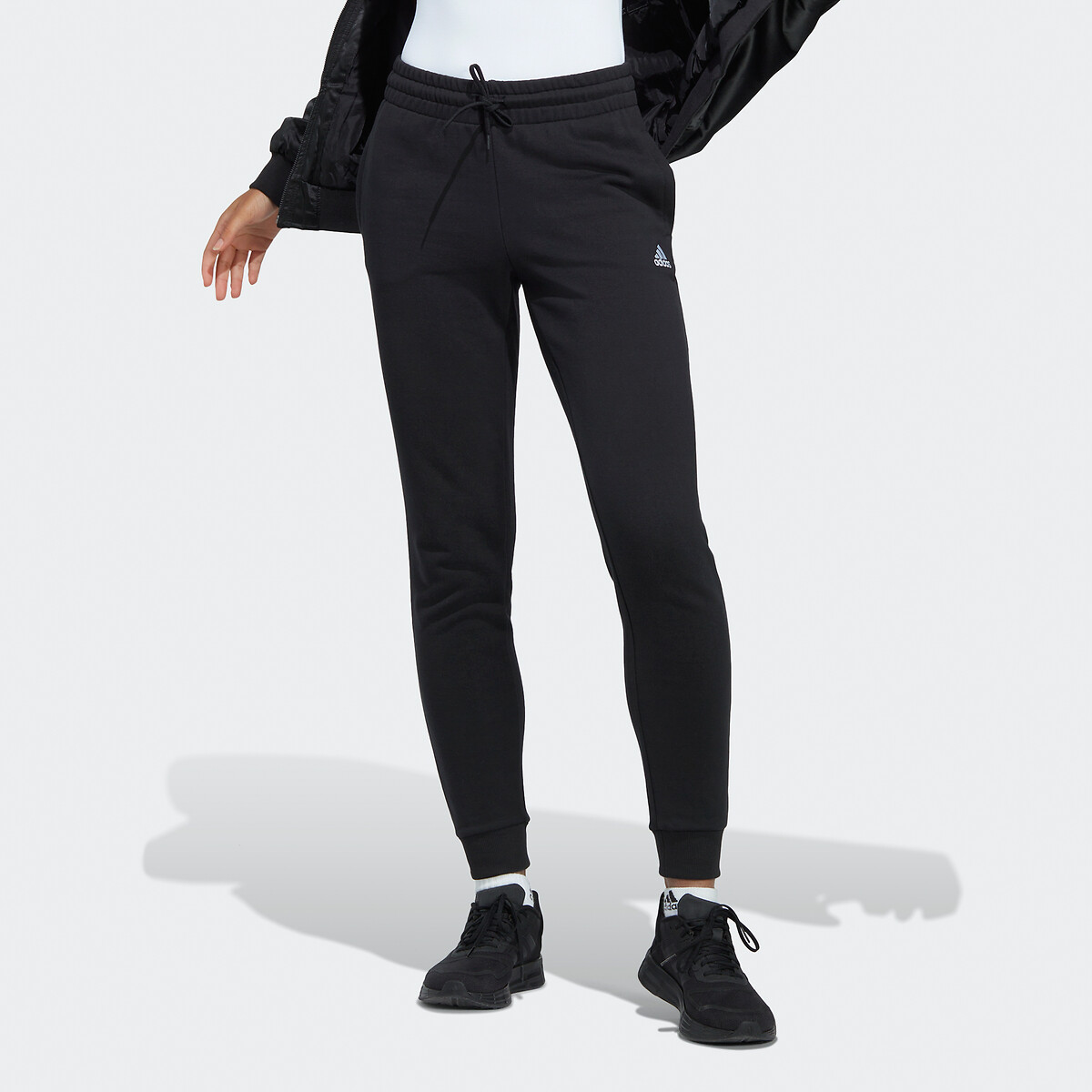 Essentials Linear Cuffed Joggers In Cotton