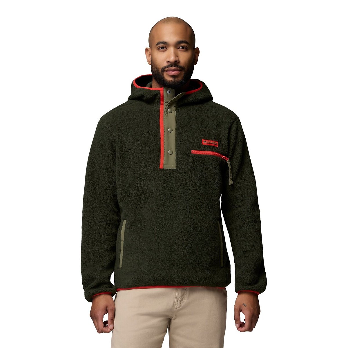 Polaire Semi-boutonnée Columbia Helvetia™ avec capuche