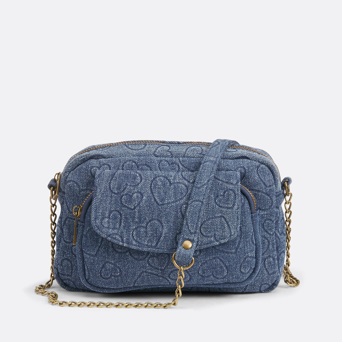 Pieces Handtas in denim Naina