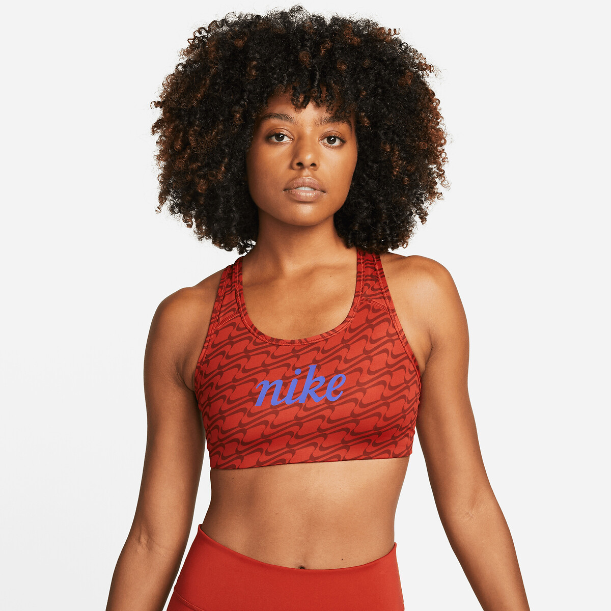 Nike Bustier  Dri-fit Swoosh matige steun