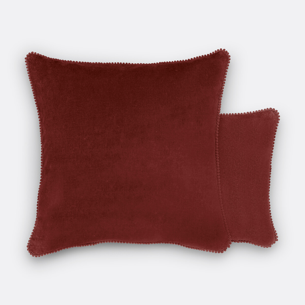 LA REDOUTE INTERIEURS Kussenhoes in fluweel, Velvet
