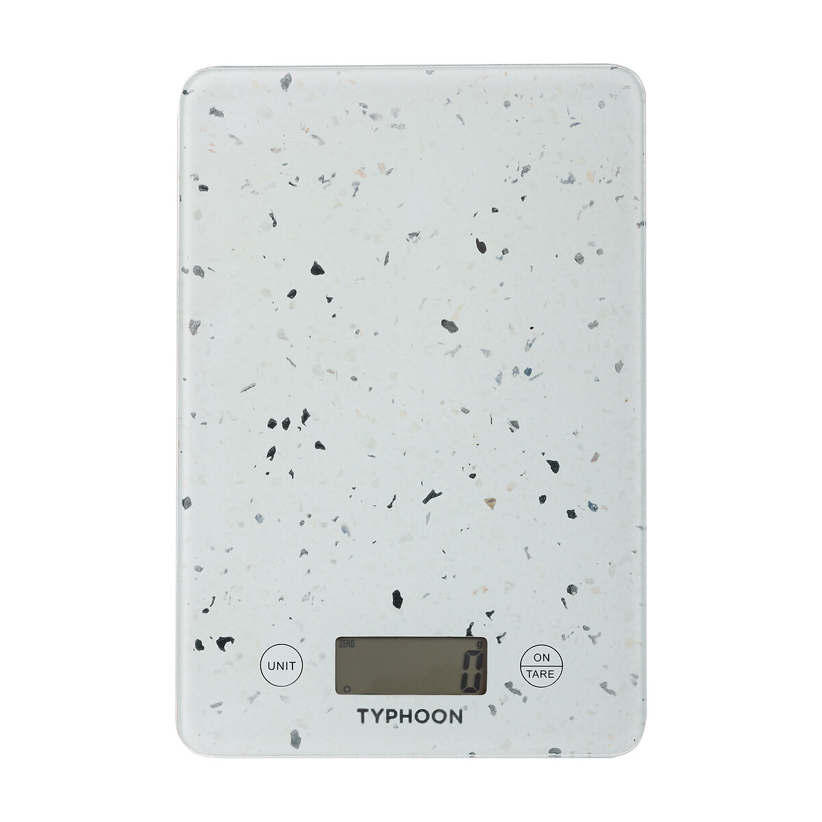 Typhoon White Elements Quartz Effect Digital Scales
