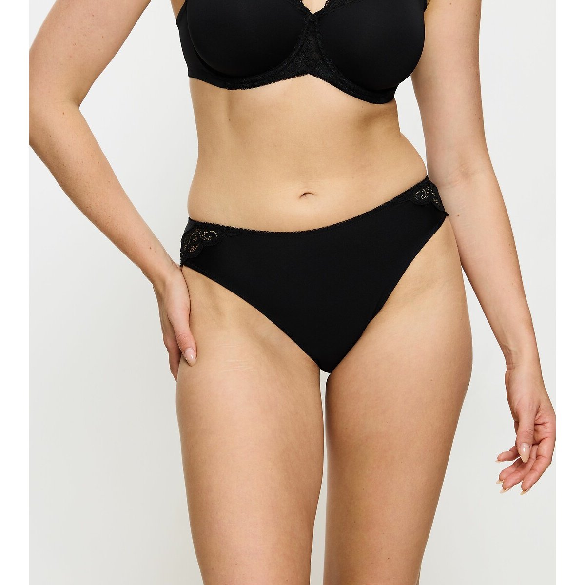 Triumph Amourette Brazilian Knickers Women's Black Size 20