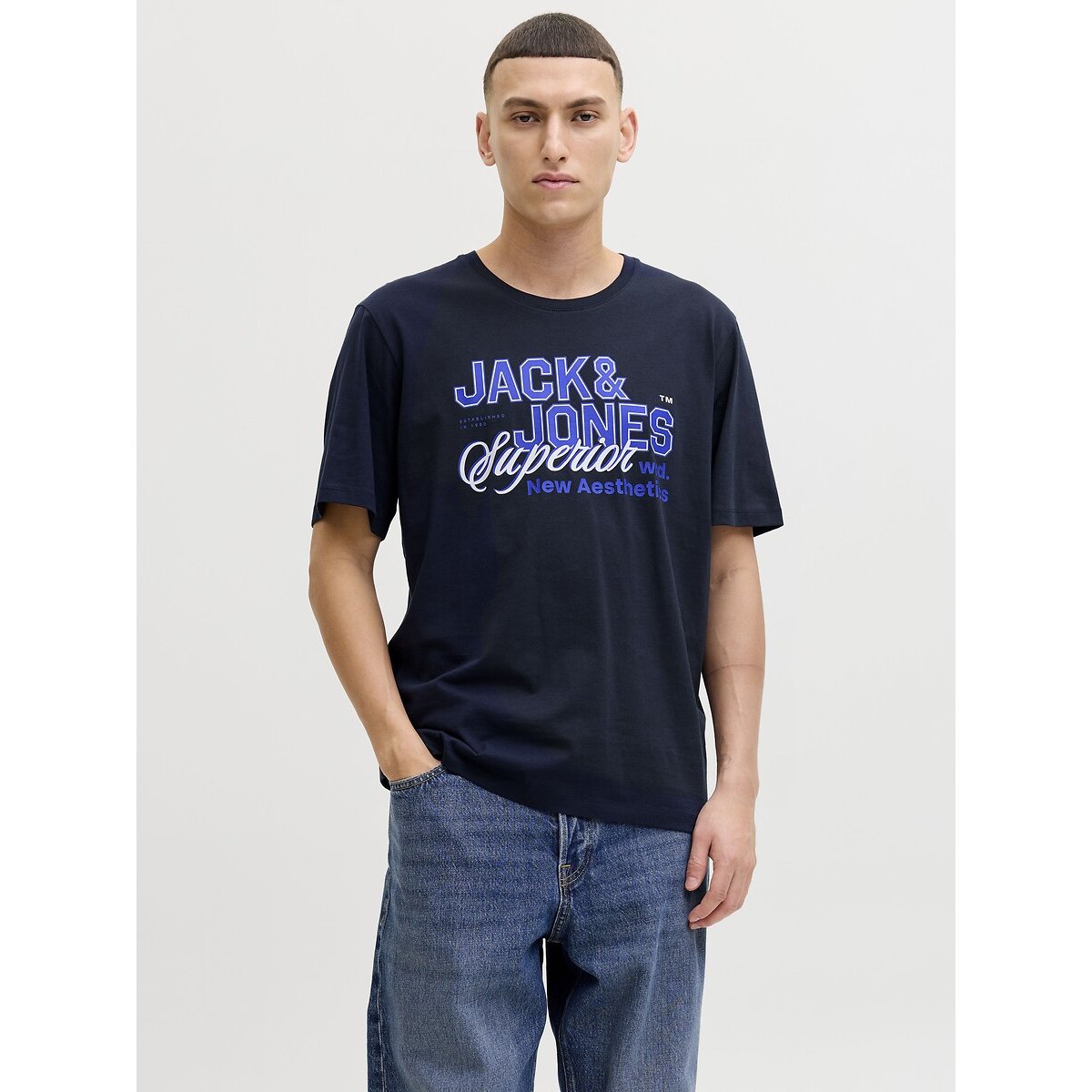 jack & jones T-shirt Met Korte Mouwen