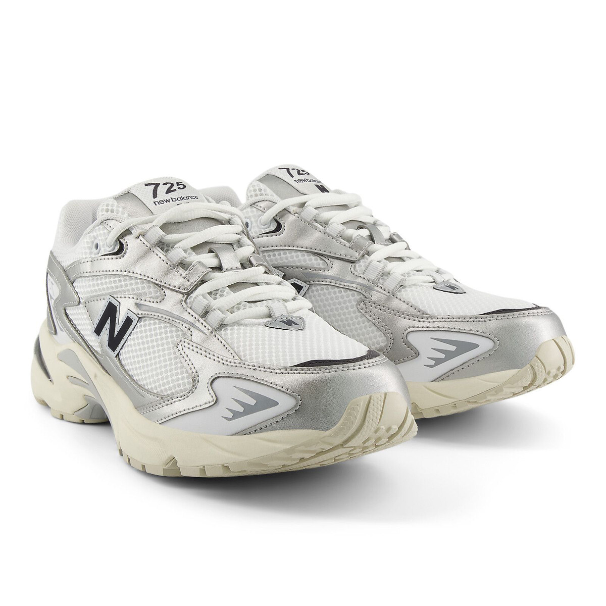 New Balance 725 Trainers Men's White/Silver-Coloured Size 45