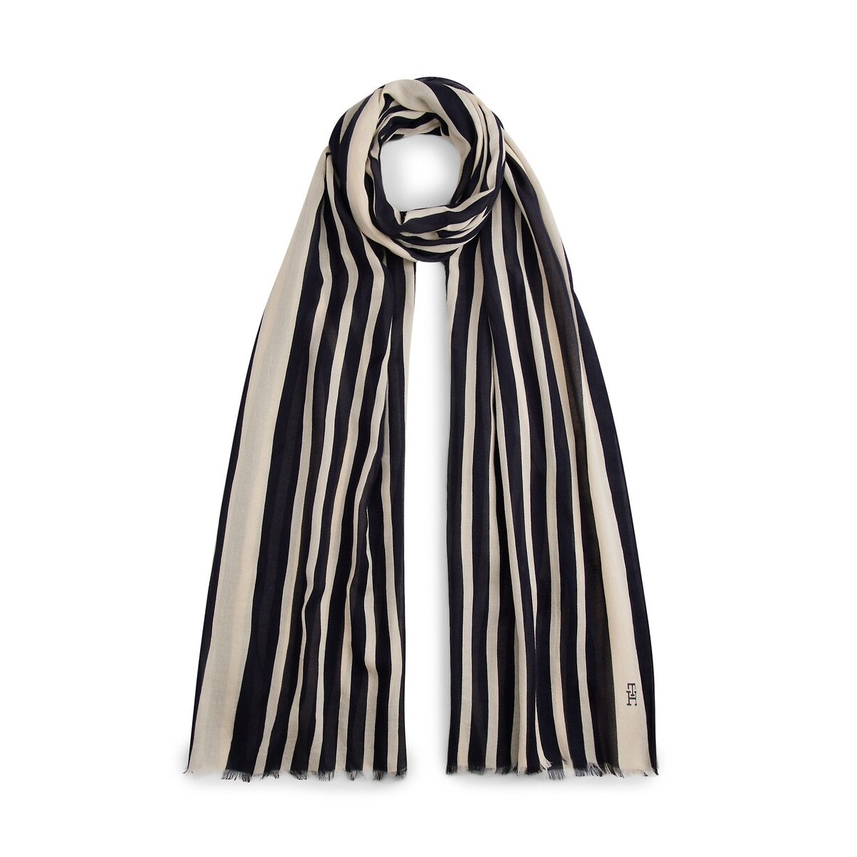 Tommy Hilfiger Elevated Chic Scarf Women's Navy Blue