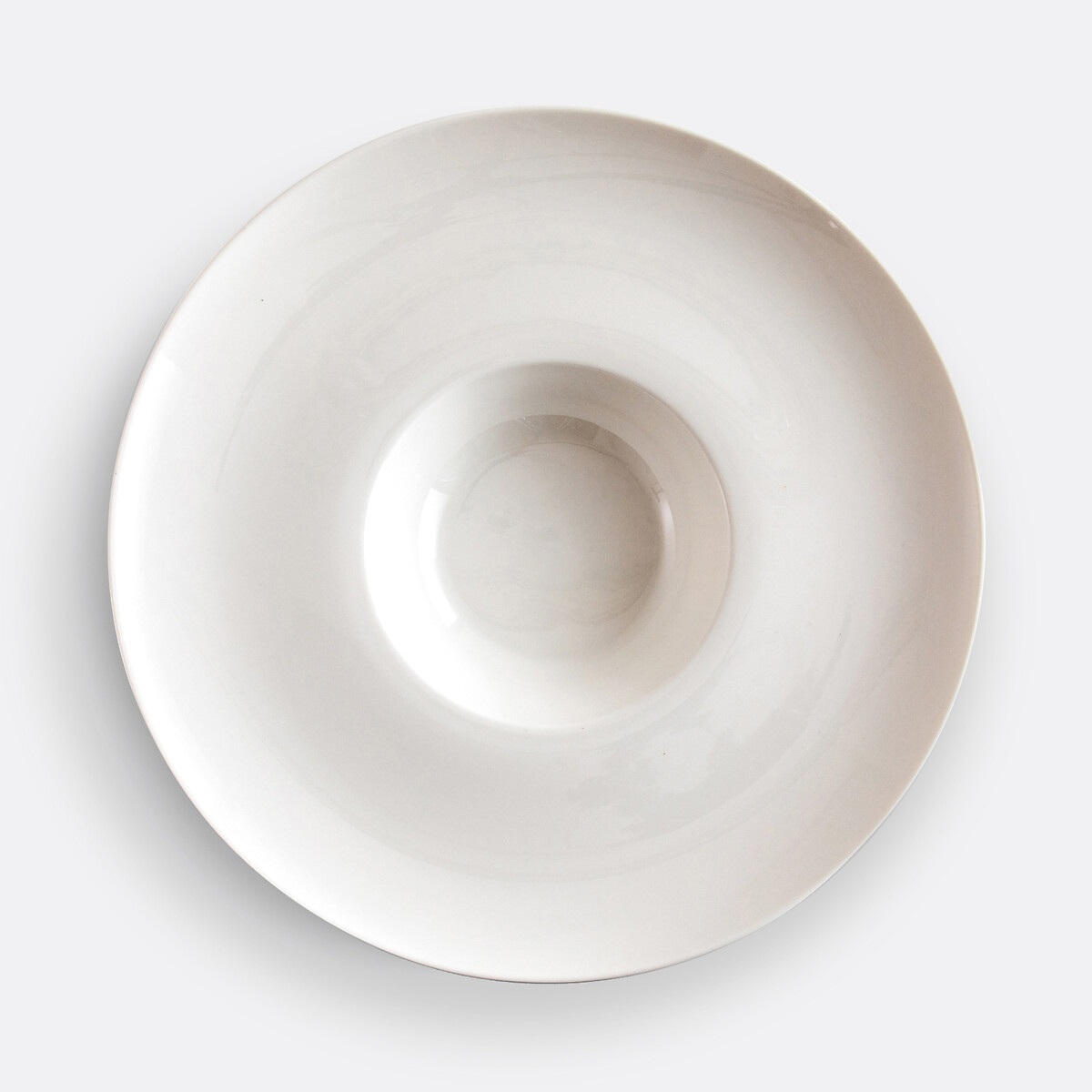 La Redoute Interieurs Set Of 4 Gabin Porcelain Risotto Plates Unisex White