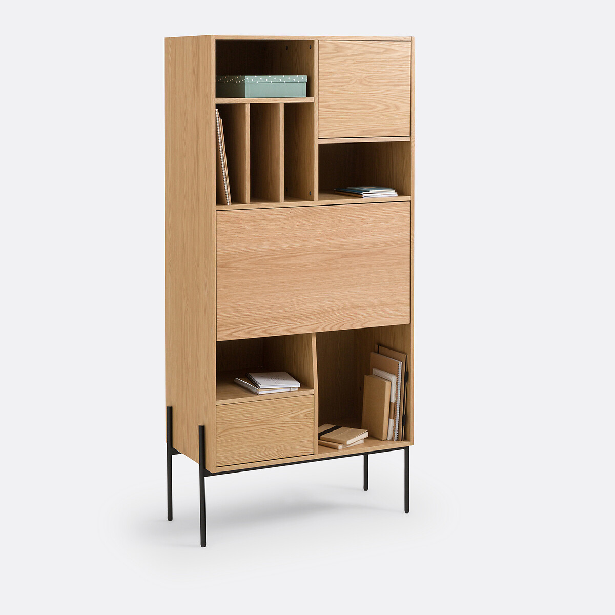 Bureau secrétaire avec étagère, Miha