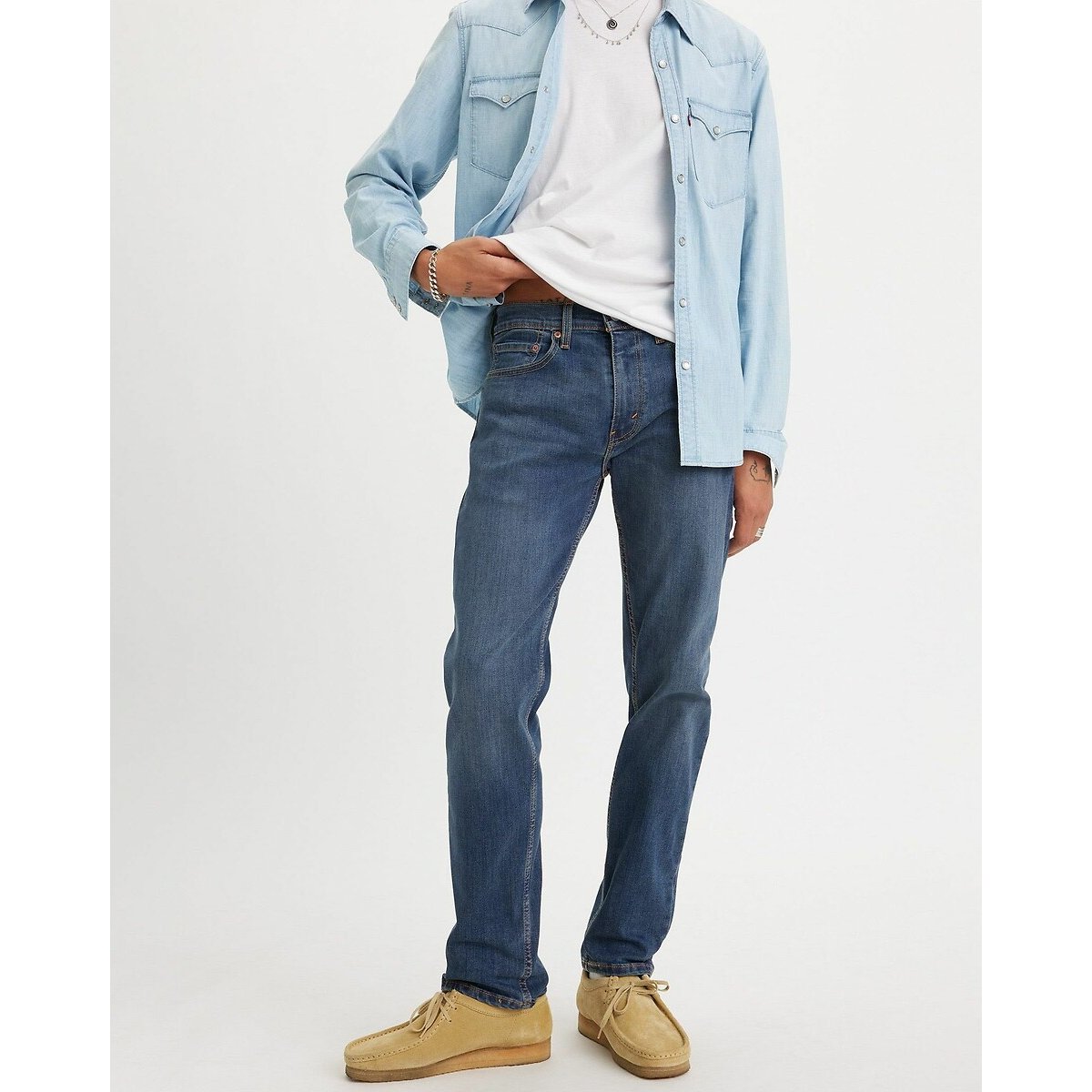 LEVI'S Vaqueros rectos regular taper 502™. Color