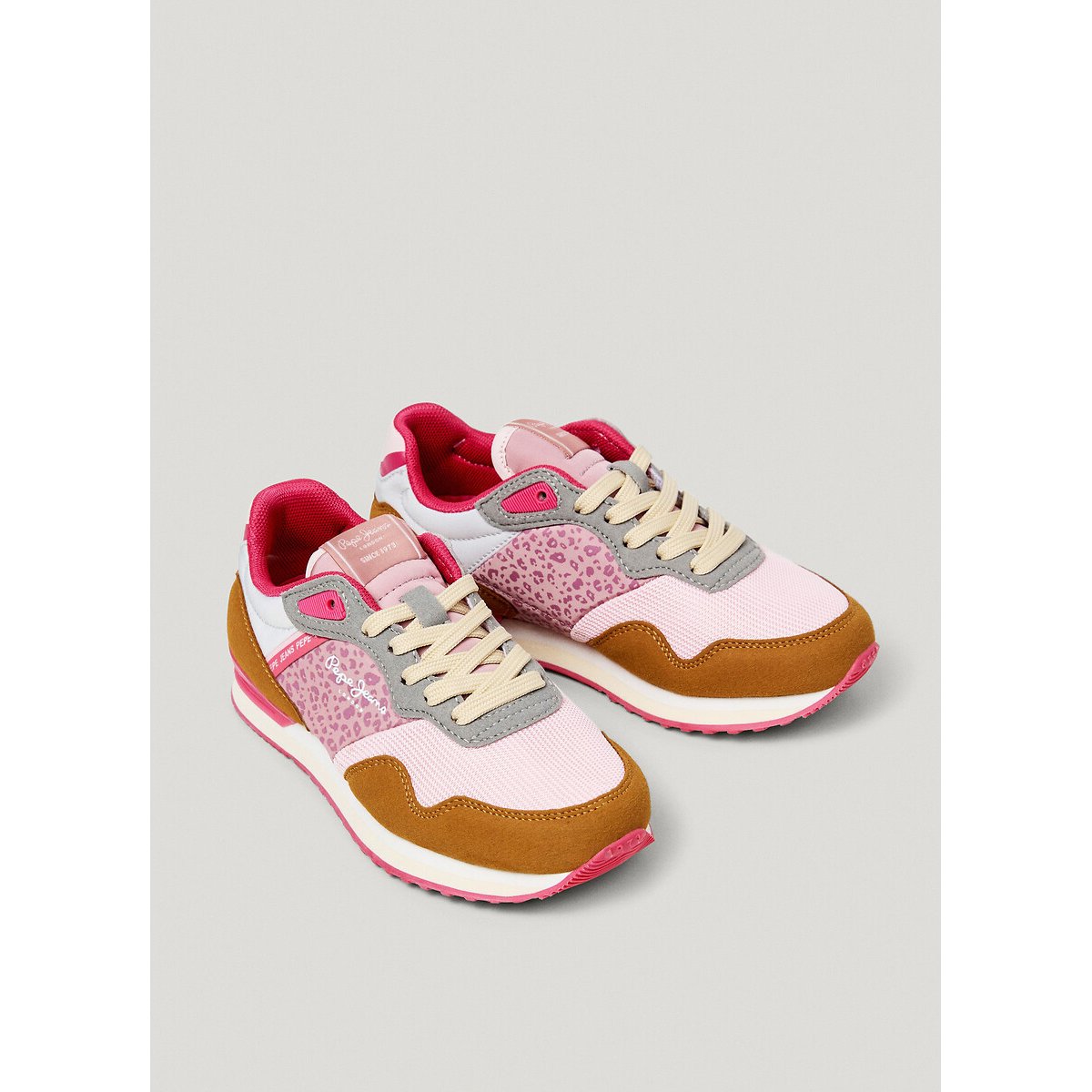 Pepe Jeans London Chic Trainers Pink Size 35 Kids