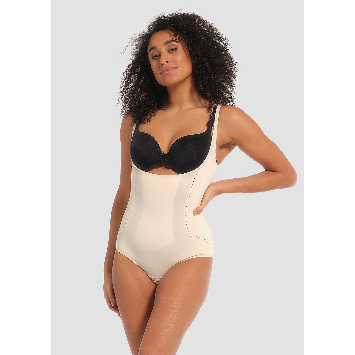 Magic Bodyfashion Women's Latte Bodybriefer Size XL - Image 3