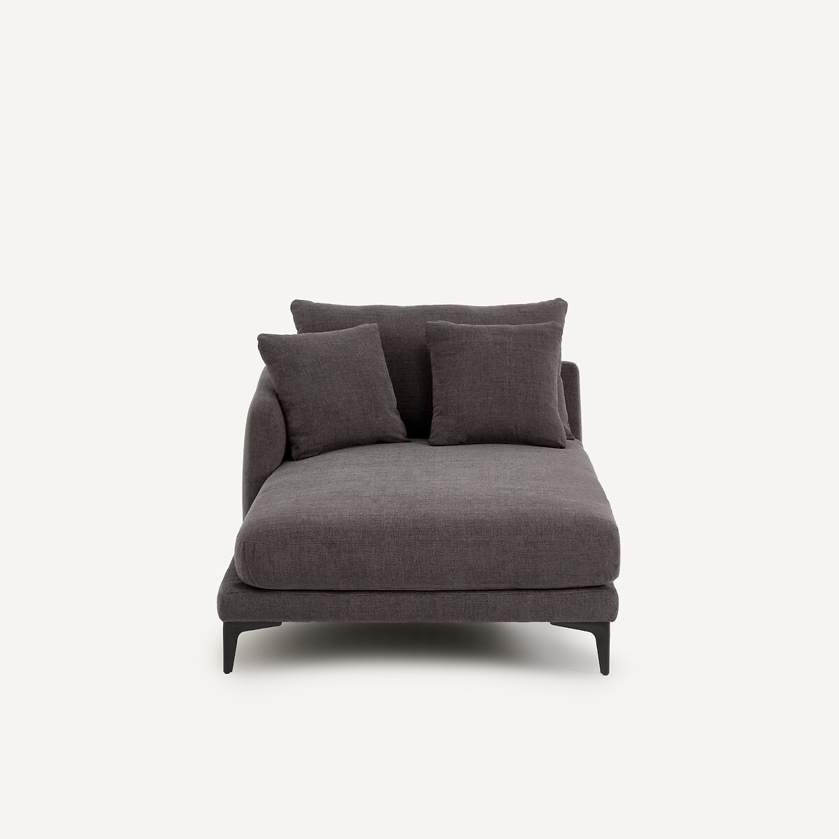 AM.PM X EMMANUEL GALLINA Longchair van gevlochten polyester, MODERNISTE, ontwerp Emmanuel Gallina