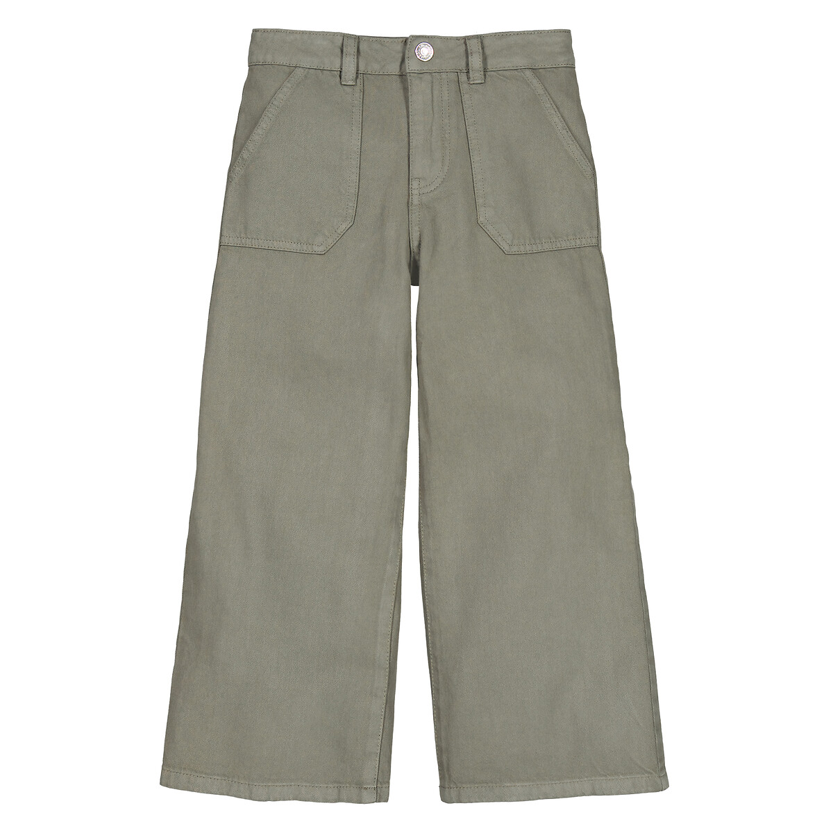 Click to view product details and reviews for Cotton Wide Leg Trousers.