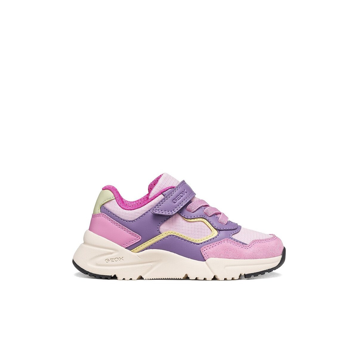 Geox Loftus Breathable Trainers Pink Size 33 (1) Kids