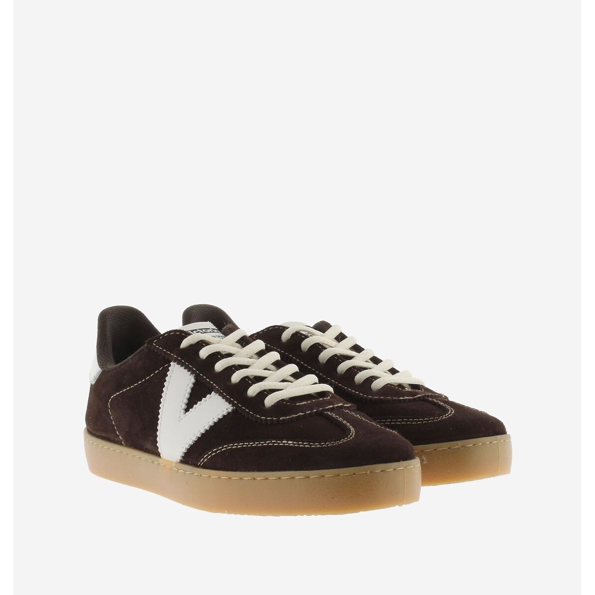 Victoria Leather Trainers Women's Brown Size 37 (4)