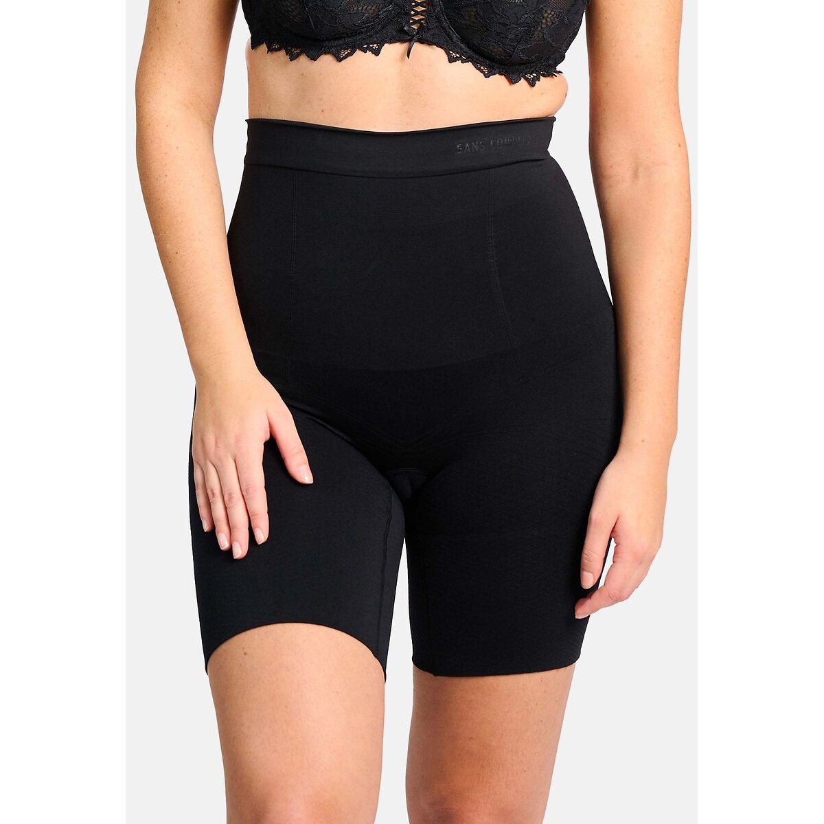 SANS COMPLEXE Panty de talle alto y refuerzo en los muslos Slimmers. Color