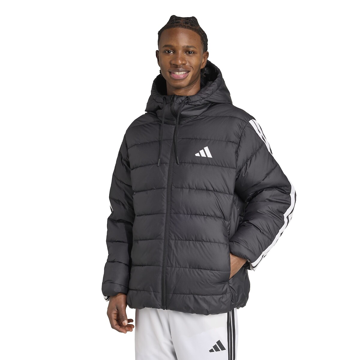 Adidas Sportswear Climawarm Essentials 3-Stripes Padded Jacket Men's Black Small