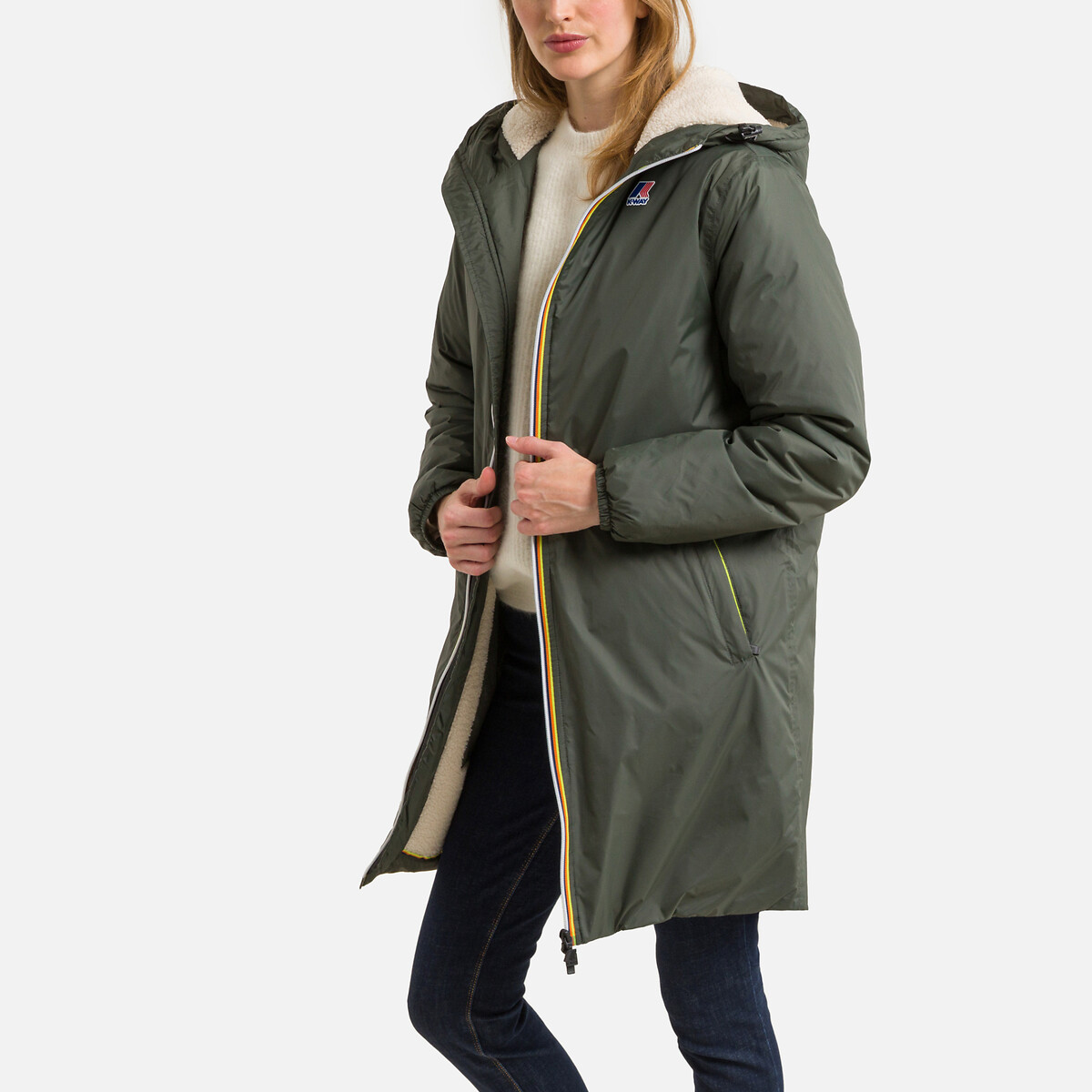Le Vrai 3.0 Eiffel Orsetto Unisex Windbreaker With Hood