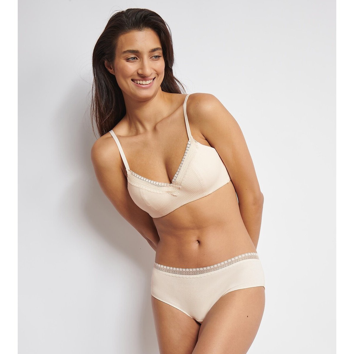 Sloggi BH met soft cup zonder beugels Go Ribbed